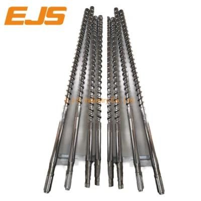 Single Screw Barrel for Extruder Machines with Hard-Chrome Plated Screws