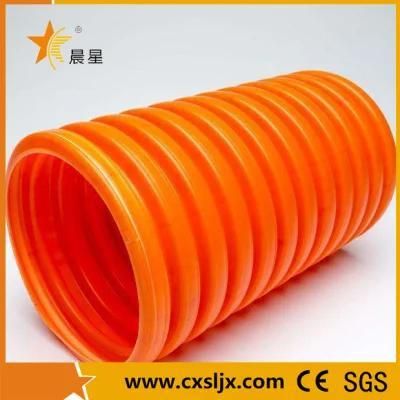 Single Wall Plastic Corrugated Pipe Producing Machine