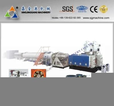 HDPE Pipe Production Line/PVC Pipe Production Line/HDPE Pipe Extrusion Line/PVC Pipe ...