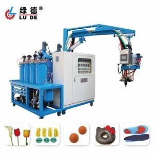 Ld-306 Four Color PU Toy and Footwear Shoe Sole Injection Molding Machine