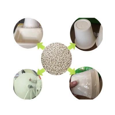 PLA Pbat Biodegradable Plastic Granules Making Extruder Machine