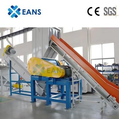 Waste PE PP Plastic Bottle Recycling Extruder / Plant