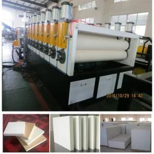 PVC WPC Surface Crusting Foamed Board Extruder Machine