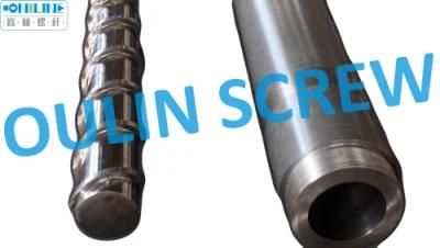 Supply 115mm Venting Type Screw and Barrel for Plastic Pelletizer