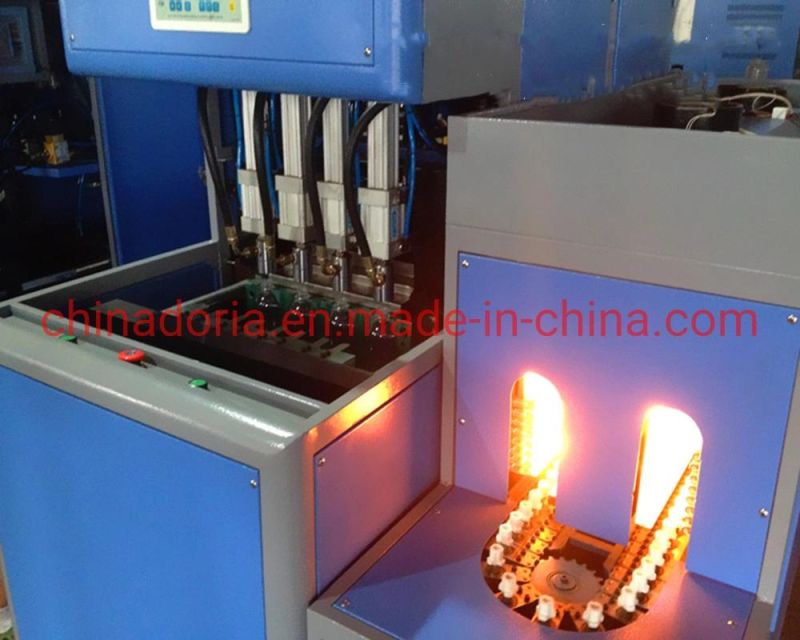 Semi-Automatic Stretch Blow/Blowing Molding Machine for 600ml Plastic Bottle
