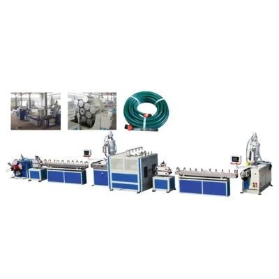 Plastic PVC Garden Hose Pipe Extrusion Machine Line