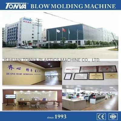 Tonva Hyrbid Type Plastic PE Litchi Bottle Production Extrusion Blow Molding Machine