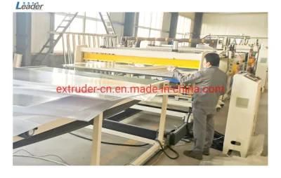 Polycarbonate PC Hollow Structrue Sheet Wave Board Extruder Machine