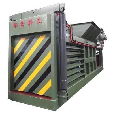 Huahong Hpm-250 Semi-Automatic Horizontal Non-Metal Baler Is Easy to Add Material