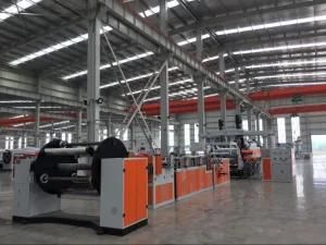 Factory Directly Sale PVC Wide Floor Leather Extrusion Line