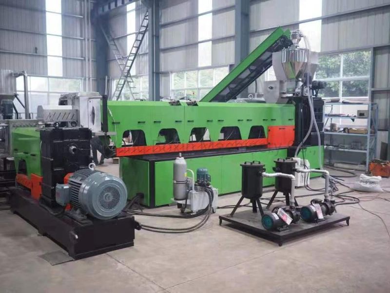 Granulator for Polyethylene with Two Zones of Decontamination and Water Ring Cutting