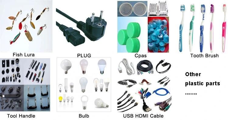 Plastic USB PVC Electrical Plug Data Cable Injection Molding Machine