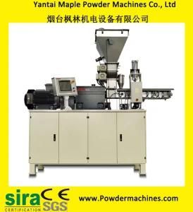 Safe Operation Twin-Screw Extruder for Processing Powder Coatings