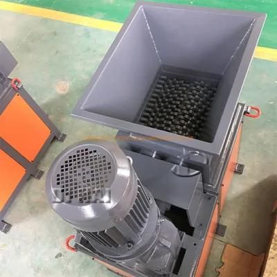 Twin Shaft E Waste Scrap Metal Plastic Shredder Machine