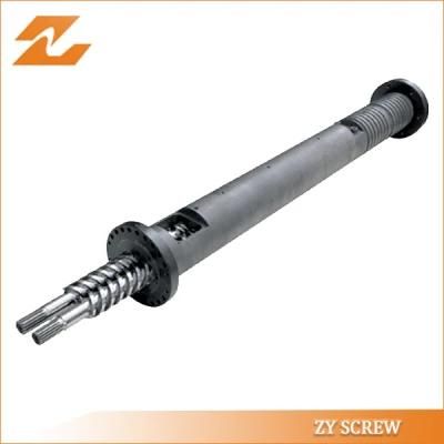 Twin Parallel Screw Barrel Bimetallic Screw Barrel for PVC/PE/PP Granule, Sheet