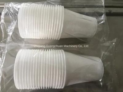 Single Row Packing Machine Plastic Cup Counting Packing Machine