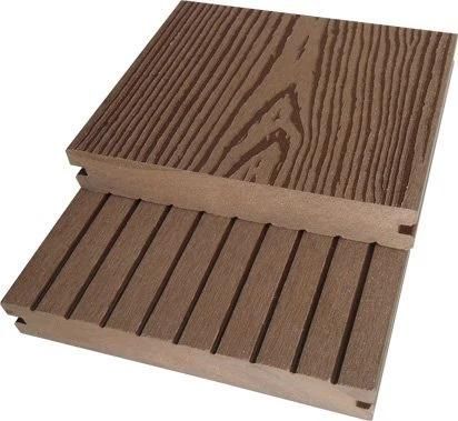 PE PVC PP Wood Powder Outdoor Floor Extrusion Line