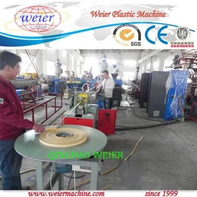 Single Screw Extruder PVC Edge Banding Extrusion Machine Production Line