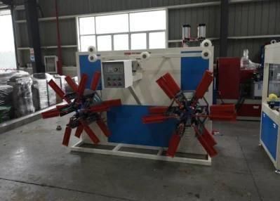 HDPE PP PPR Pipe Extrusion Machine High Speed 50-160mm