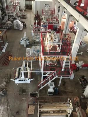 Three Layer Rotary Die Head Film Casting Machine