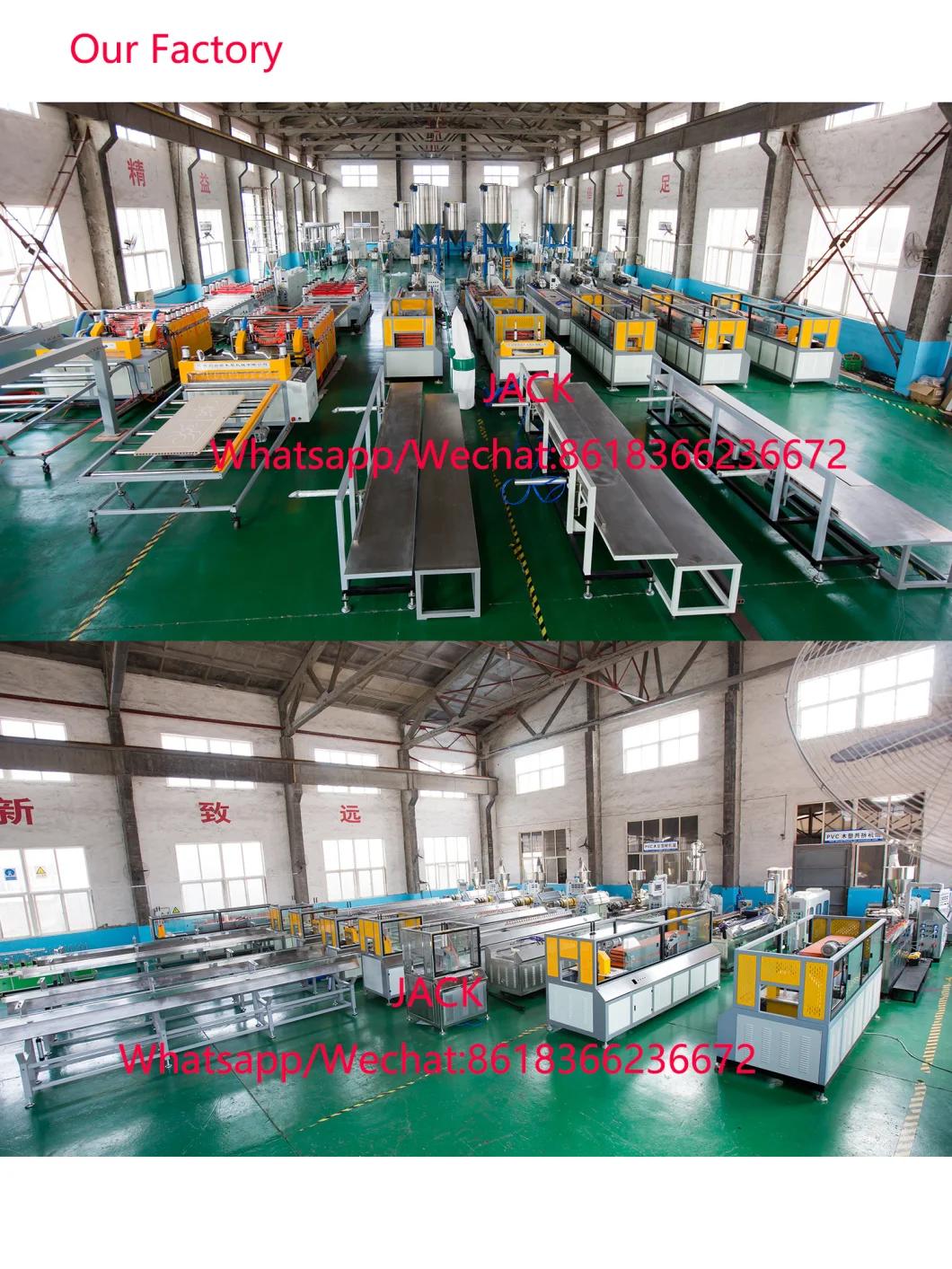 Solid and Hollow Type WPC (PVC Wood) Door Frame Machine