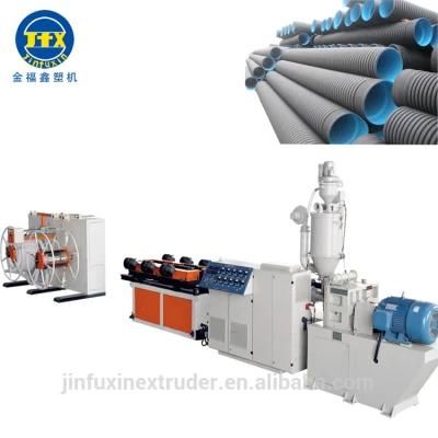 PE/ PVC Double Wall Corrugation Pipe Production Line with Ce Certified