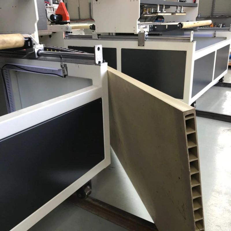 PVC Wood Plastic Composite WPC Door Panel Extrusion Production Line