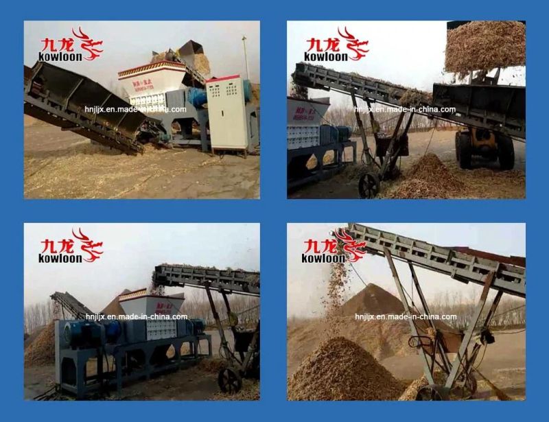 Biomass Waste Shredding as Fuel Wheat Straw Shredder