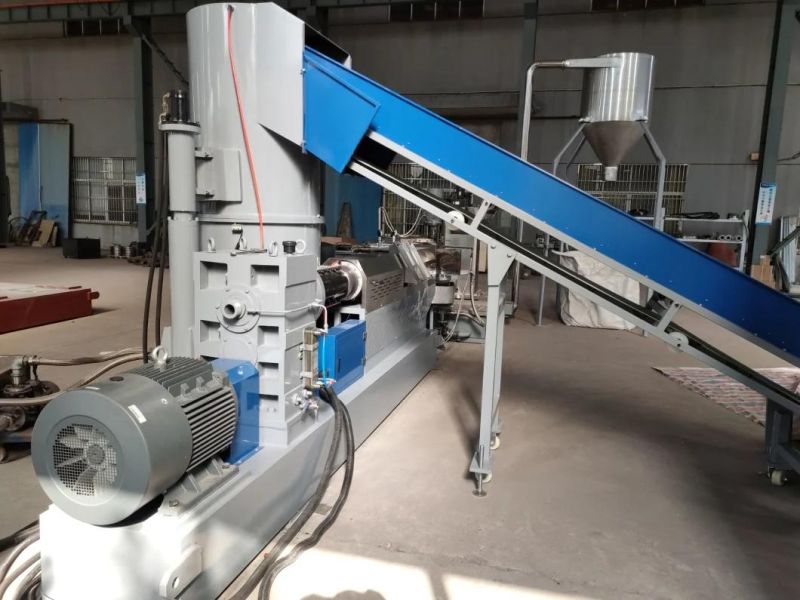 Waste LDPE HDPE Film Water Ring Pelletizing Granulating Machine