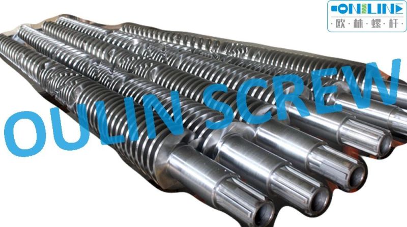 Liansu Lse65/132 Twin Conical Screw and Barrel for PVC Extrusion