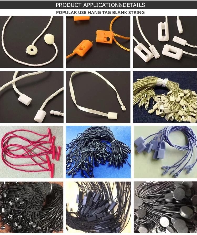 Garment Accessories Plastic Seal String Hang Tag Clothing Plastic Injection Machine