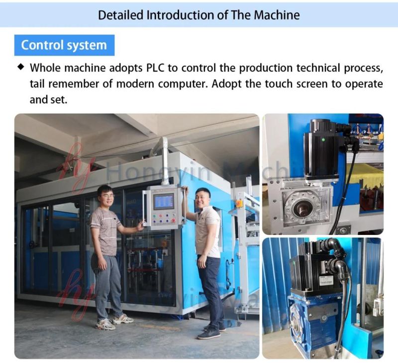 Vacuum Forming Machine PLC Control Easy Operate Machine