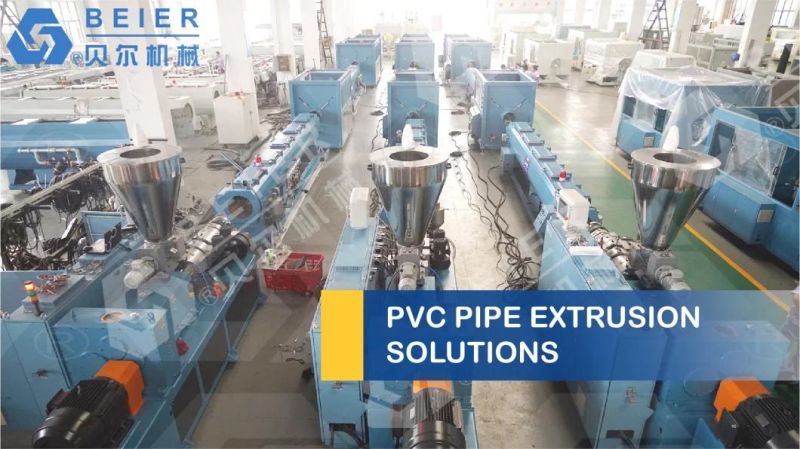 160-450mm PVC/PE/PP Tube/Pipe Plastic Machine Extrusion Machine