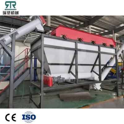Waste Plastic Pet Drinked Bottle Sorting Crushing Washing Machine