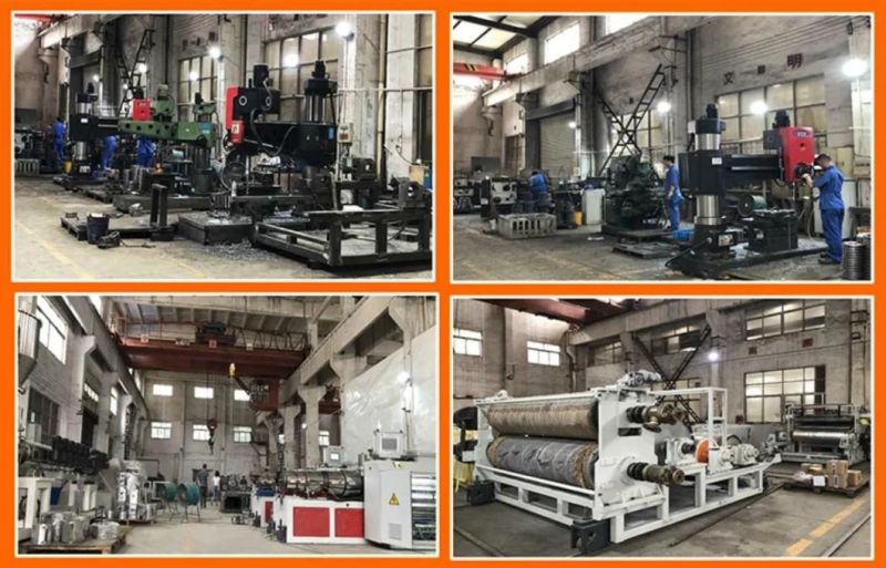 110/220 Conical Twin-Screw Extruder/Spc Extrusion Machine/Plastic Sheet Extrusion Line