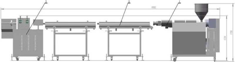 Good Price PLA Pipe Automatic Extrusion Line Extrusion Machine