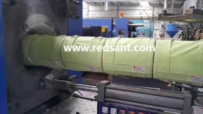 Removable Ceramic Fiber Blanket for Injection Barrel for Energy Saving