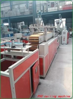 PVC Ceiling Panel Extrusion Line for Making 100-200mm Width ceiling