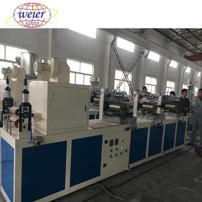 PVC Double Outlet Furniture Dege Band Extrusion Machine with Three Color Printer