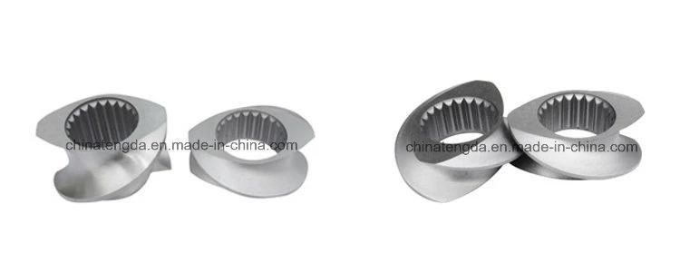 Screw Segments and Barrel for Parallel Twin Screw Extruder Machine