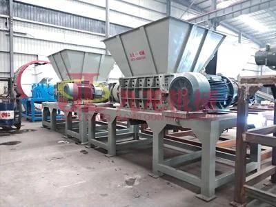 Various Scraps Metal Shredding Truck Engine Shredder