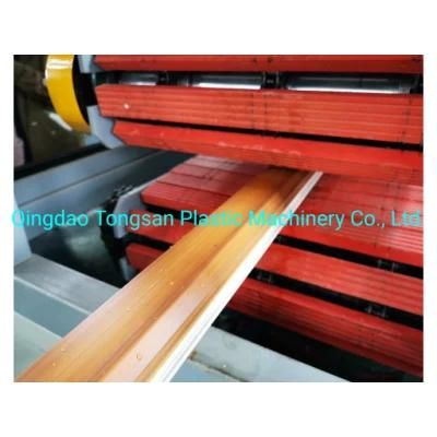 WPC Decking Floor Fence Window and Door Frame Profile PP PE PVC Extruder Machine