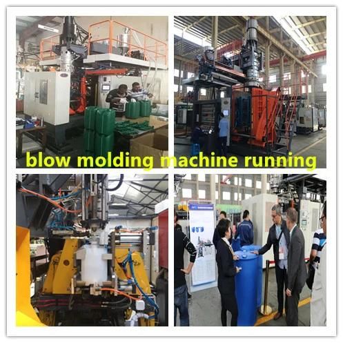 60 Liter Wide Mouth Blue Drums Automatic Extrusion Blow Molding Machine