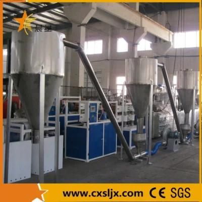 Waste Material Soft and Rigid PVC Granulation Production Line with Hot-Die Cutting