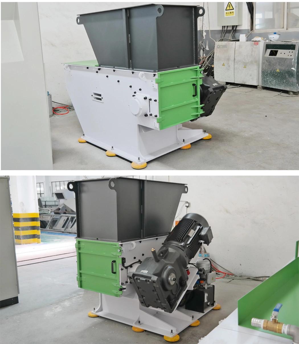 Production Equipment Waste Tyre Plastics Recycling Lumps Shredder