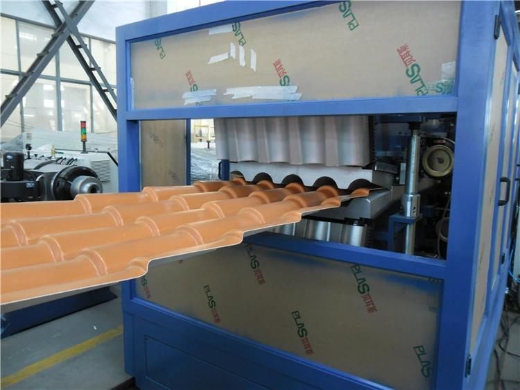 Width of The Sheet 1m Plastic Glazed Roof Tile Extrusion Line