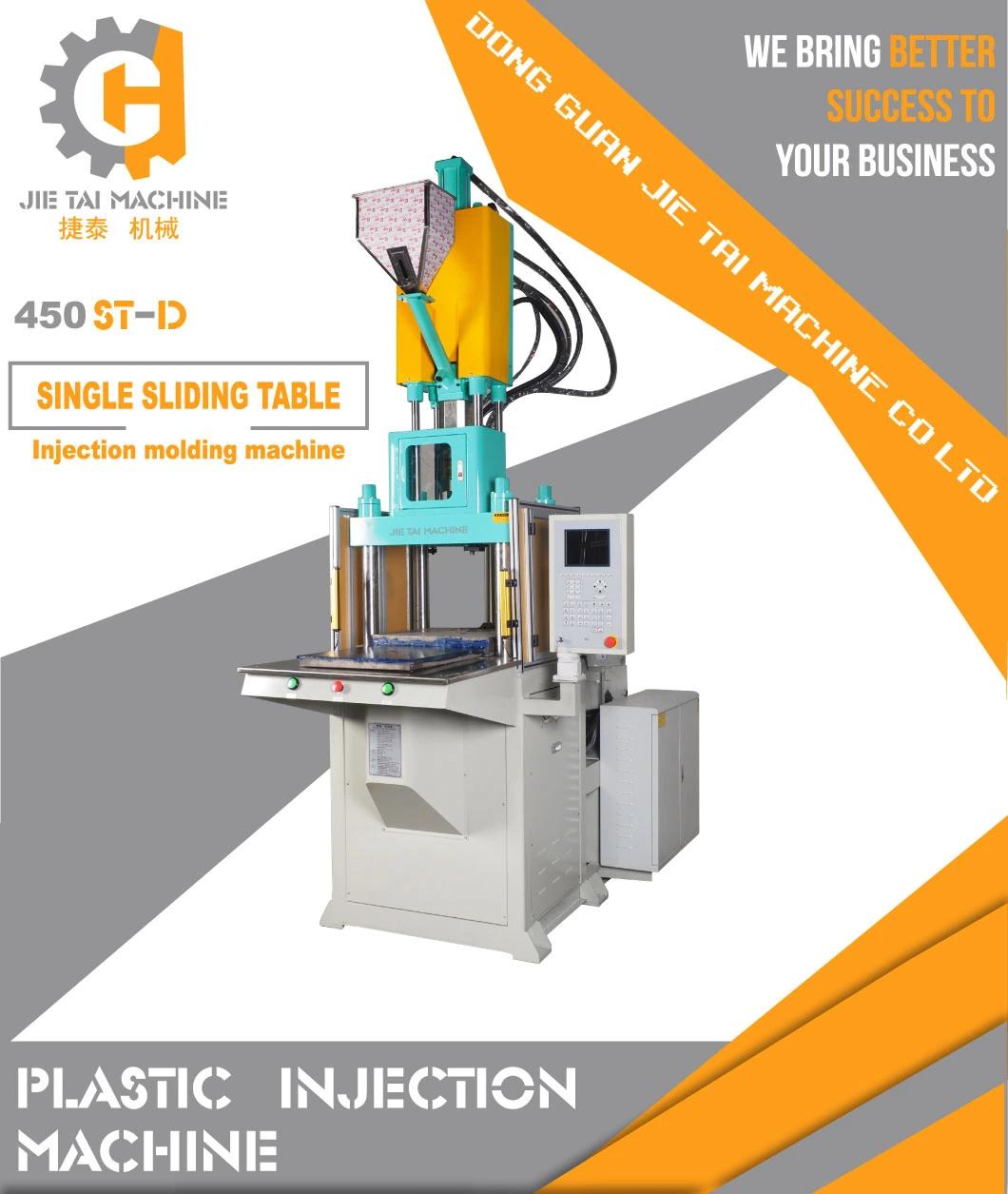China Single Slide Board Vertical Plastic Injection Moulding Machinery for Mobile Case
