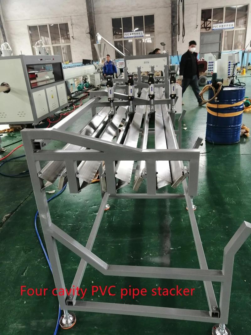 Four Cavity 16mm - 40 mm Small PVC Electric Conduit Pipes Producing Machine PVC Pipe Production Line