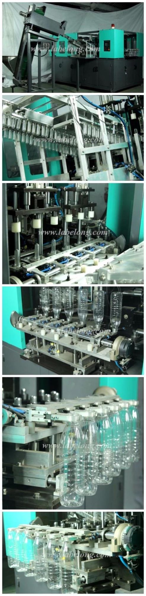 6000bph Capacity Full Automatic 6 Cavities Pet Bottle Blow Molding Machine /Bottle Making Machine for Factory Use