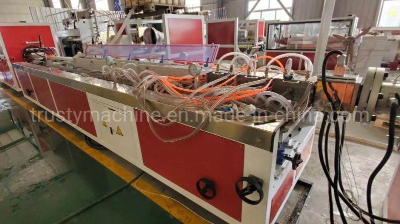 Sjsz65/132 PVC WPC Window and Door Profile Making Machine Production Line